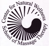 Center of Natural Wellness School of Massage Therapy Logo Update